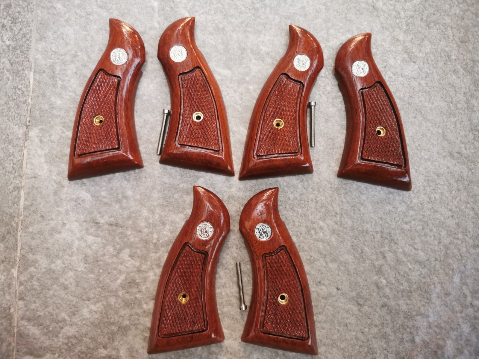 RETRO MAGNA GRIPS FOR S&W K/L FRAME SQUARE BUTT SMITH & WESSON # RANDOM 3