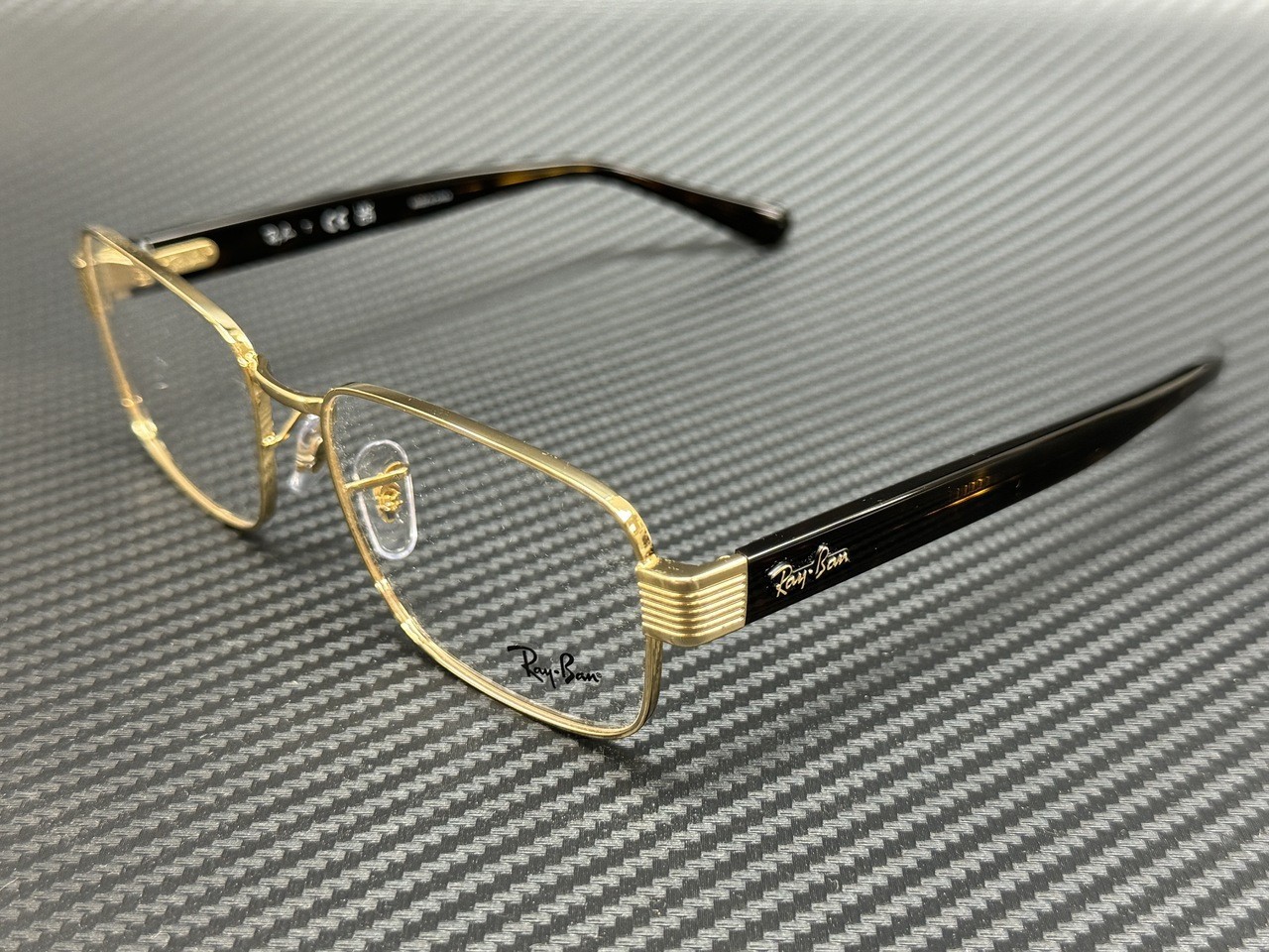 RAY BAN RX6529 2500 Arista Gold Unisex 56 mm Eyeglasses