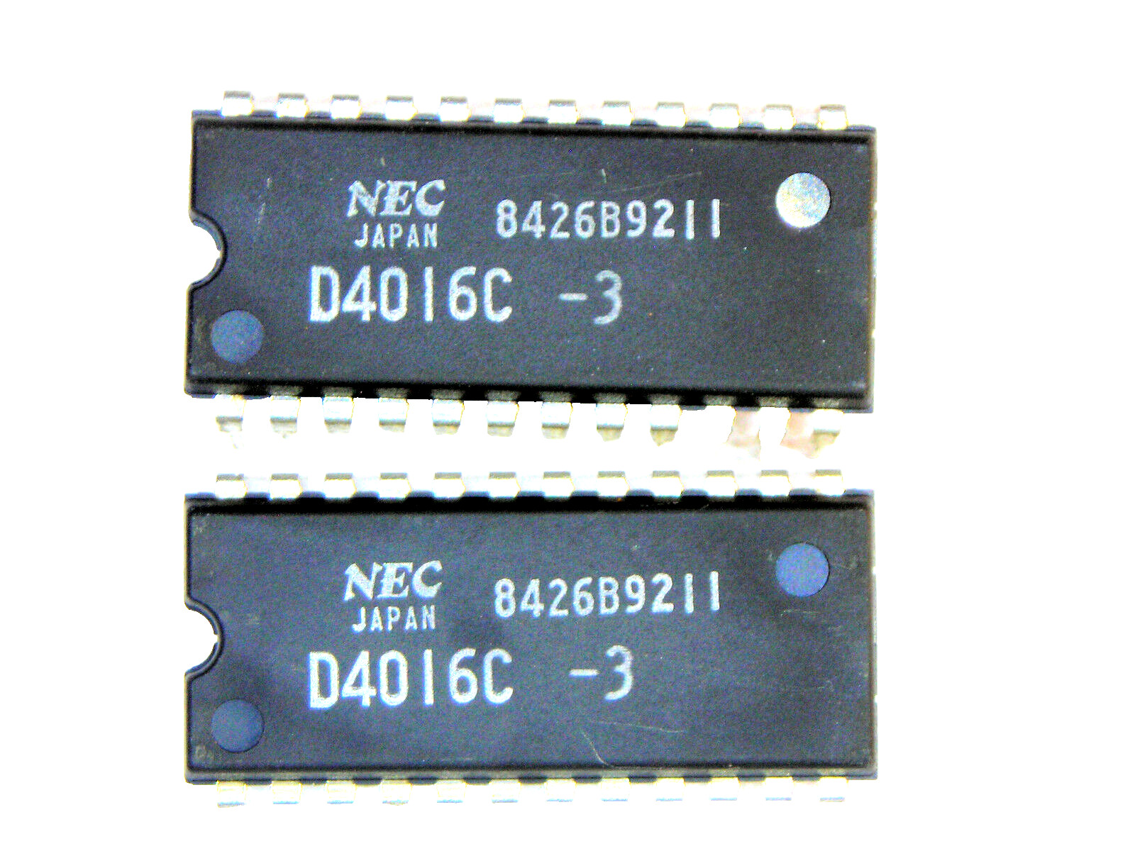 UPD4016C-3 "Original" NEC  24P DIP IC  2  pcs