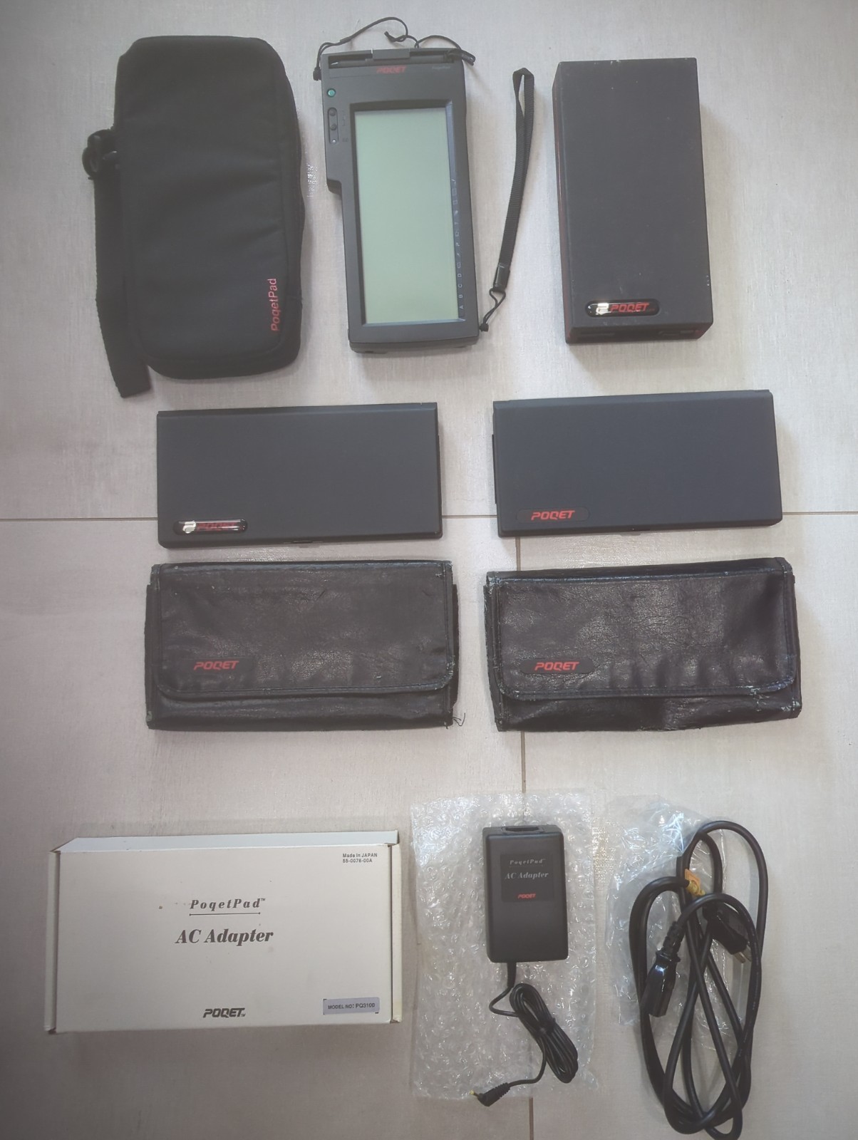 Poqet Lot PQ0511 PQ3100 PoqetPad  PQ3000 PQ0181 PQ0164 PQ3100 FOR PARTS PLZ READ