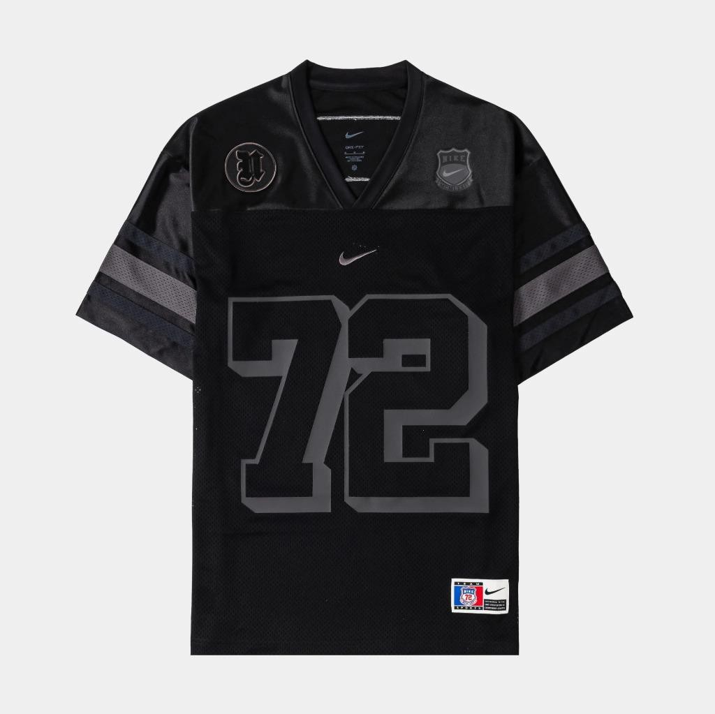 NEW $90 NIKE SPORTSWEAR NEXT UP LIFESTYLE FOOTBALL JERSEY BLACK IH7492-010 LARGE