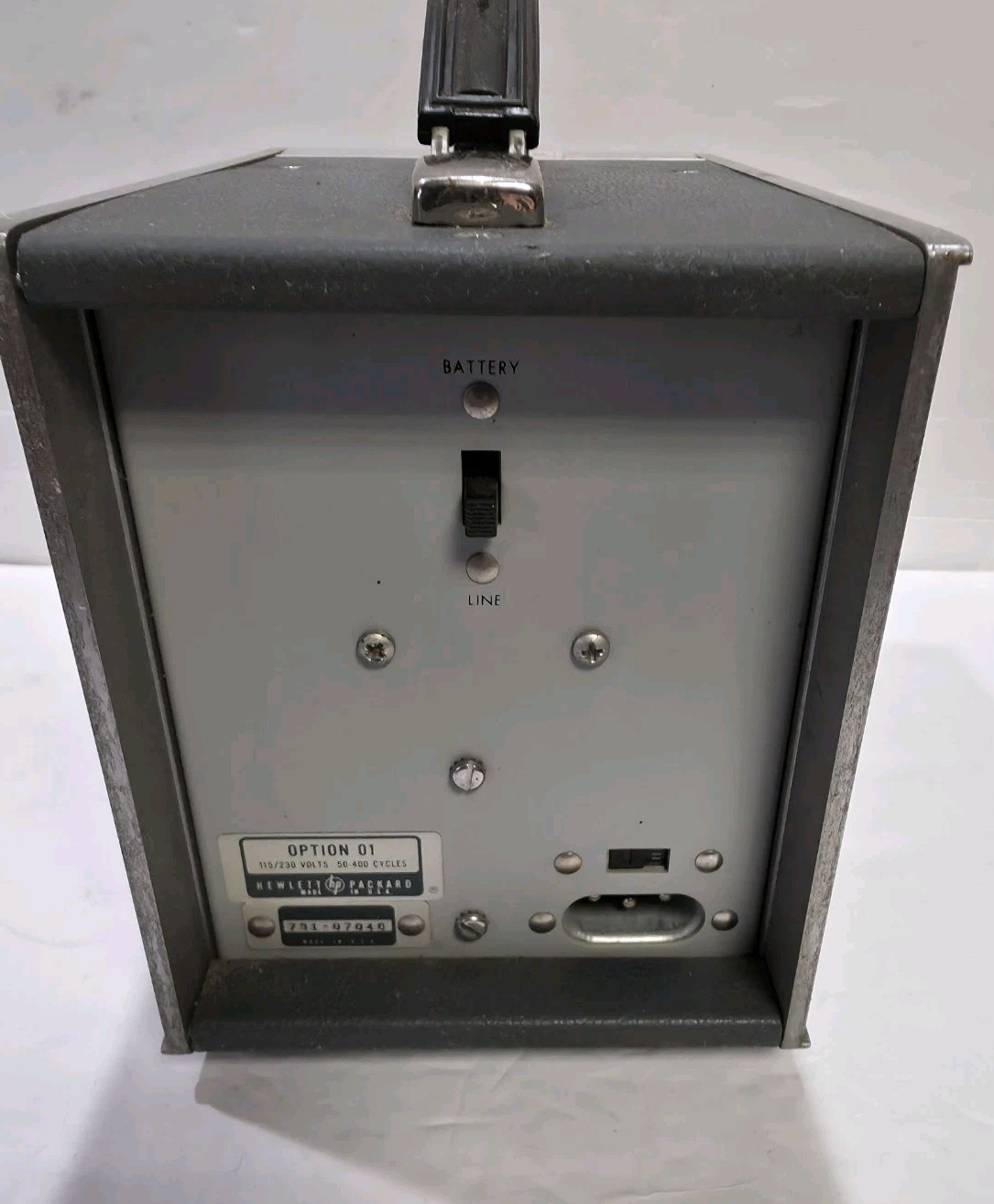 Vintage Hewlett Packard 427A Voltmeter Untested