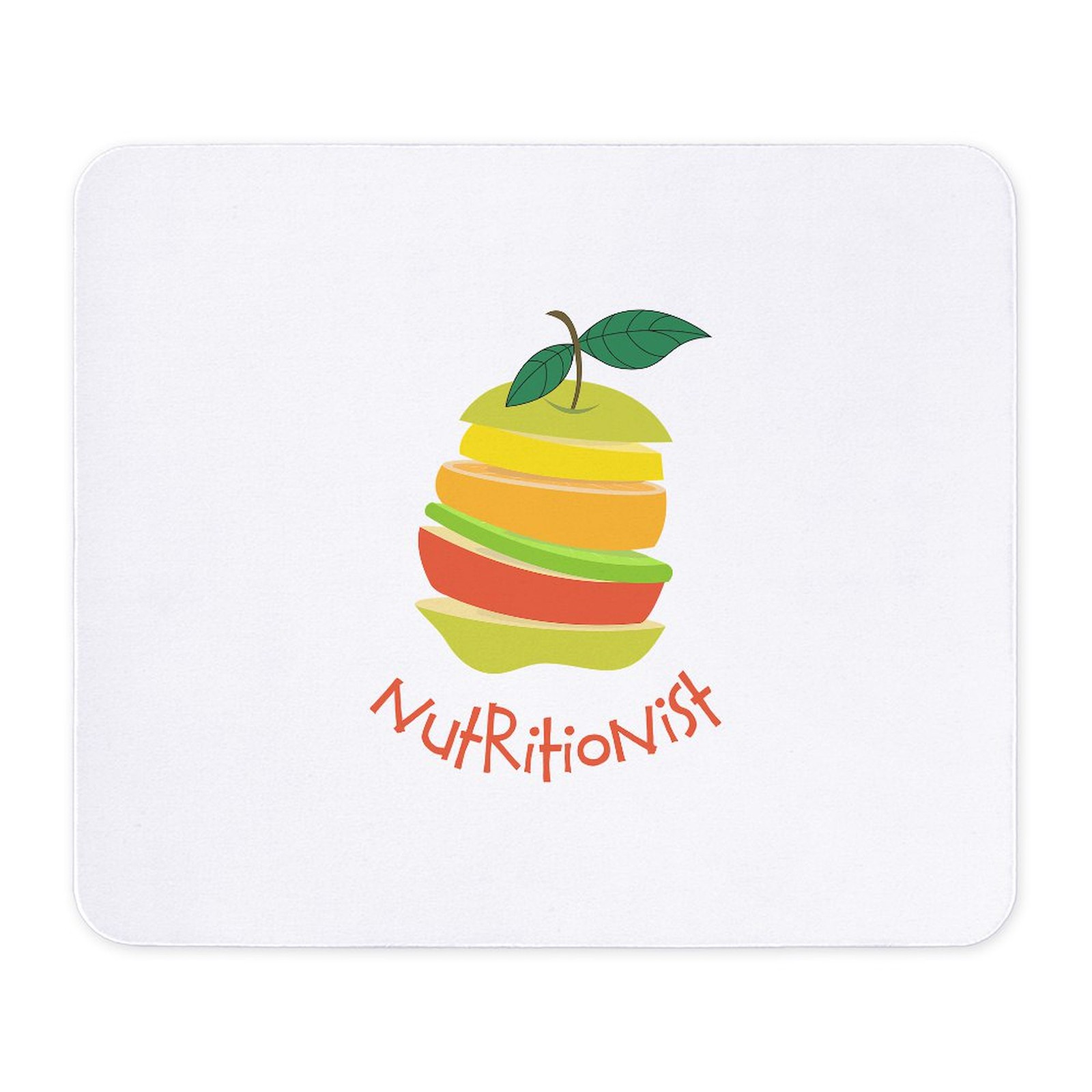CafePress Nutritionist Fruit Slices Mousepad  (1335707575)