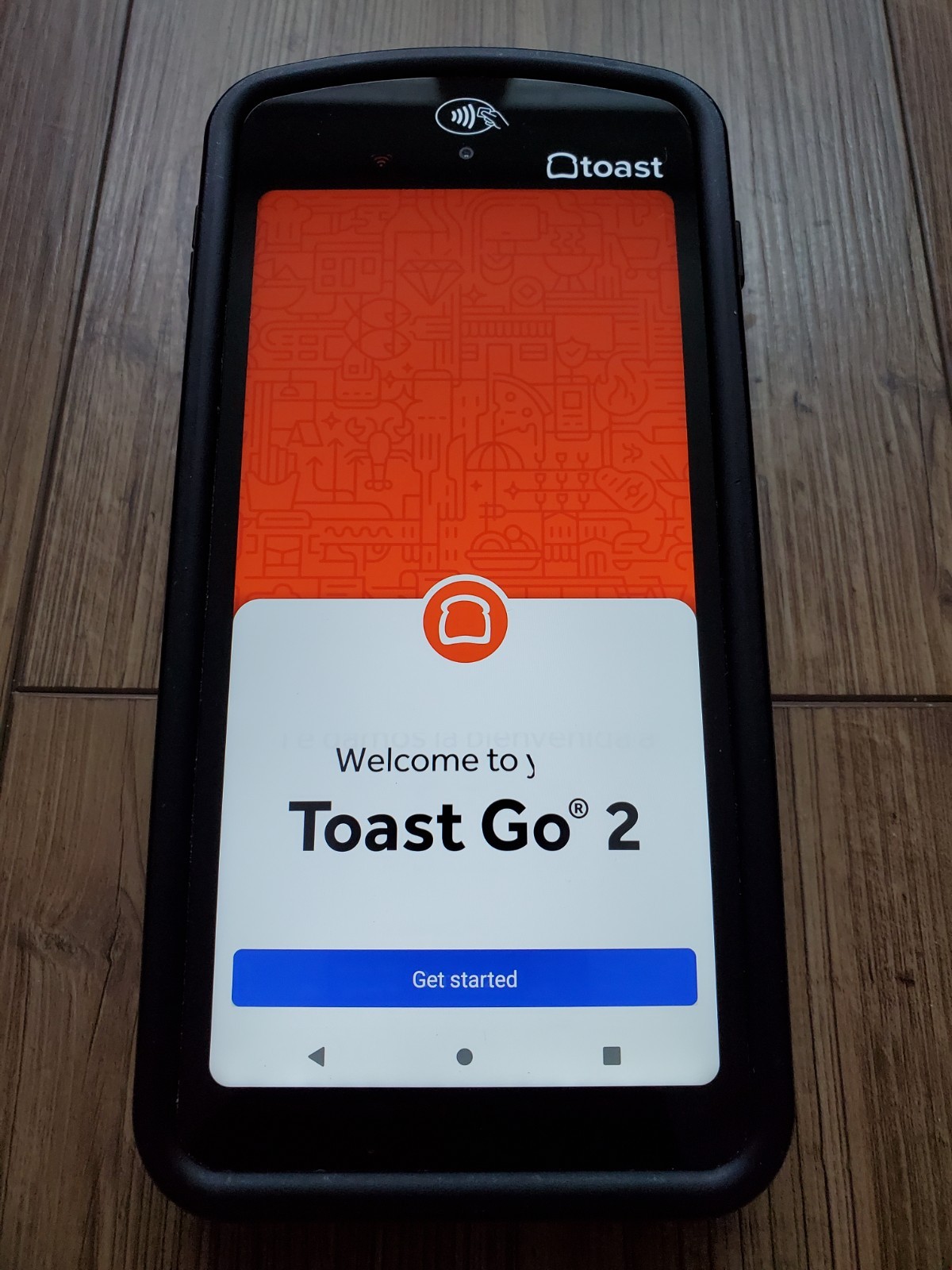 Toast Flex POS Go 2 Handheld Tablet Mobile Computer Device - MPN: TG200