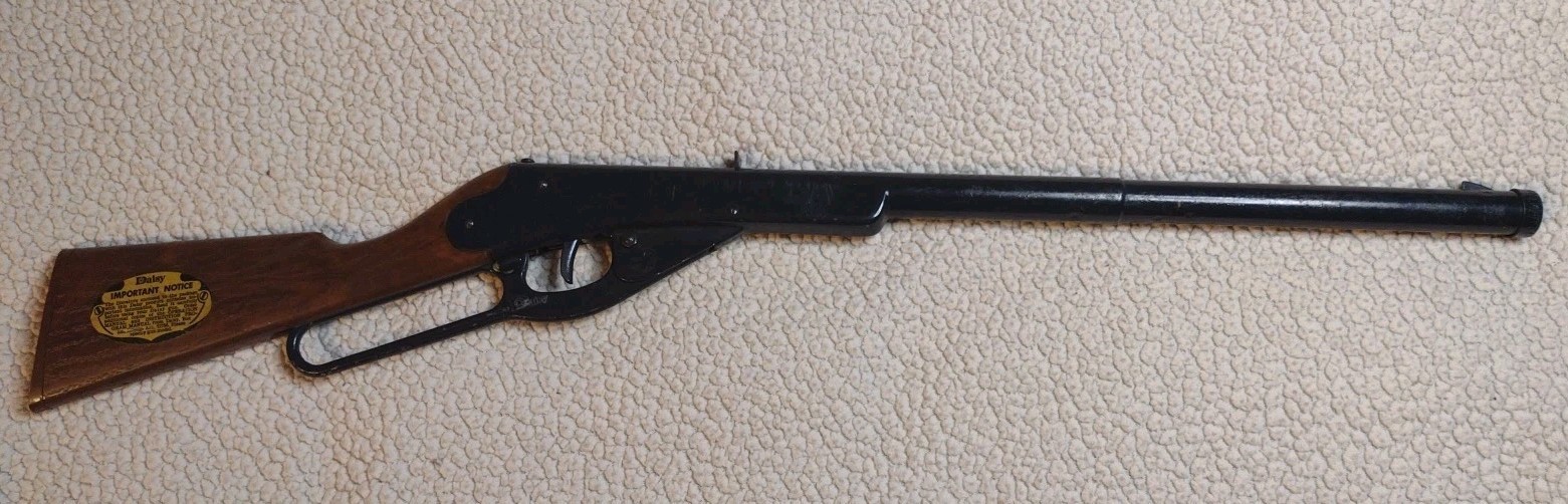 Vintage Daisy Model 102 Lever action BB Gun Rogers Ark  Tested Working