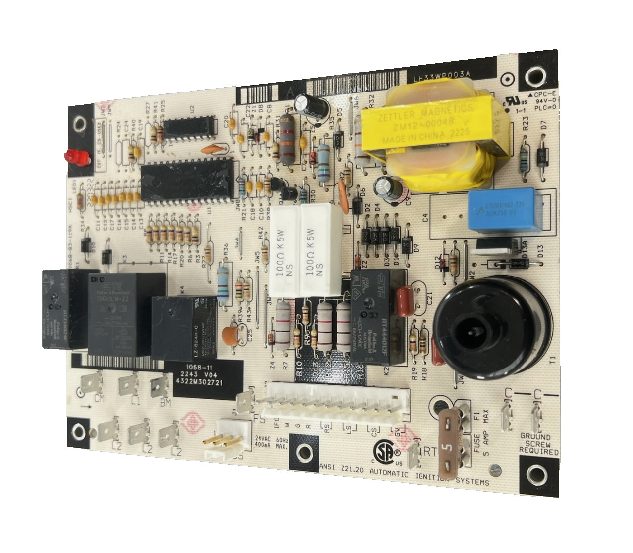 LH33WP003A Furnace Control Circuit Board LH33WP003