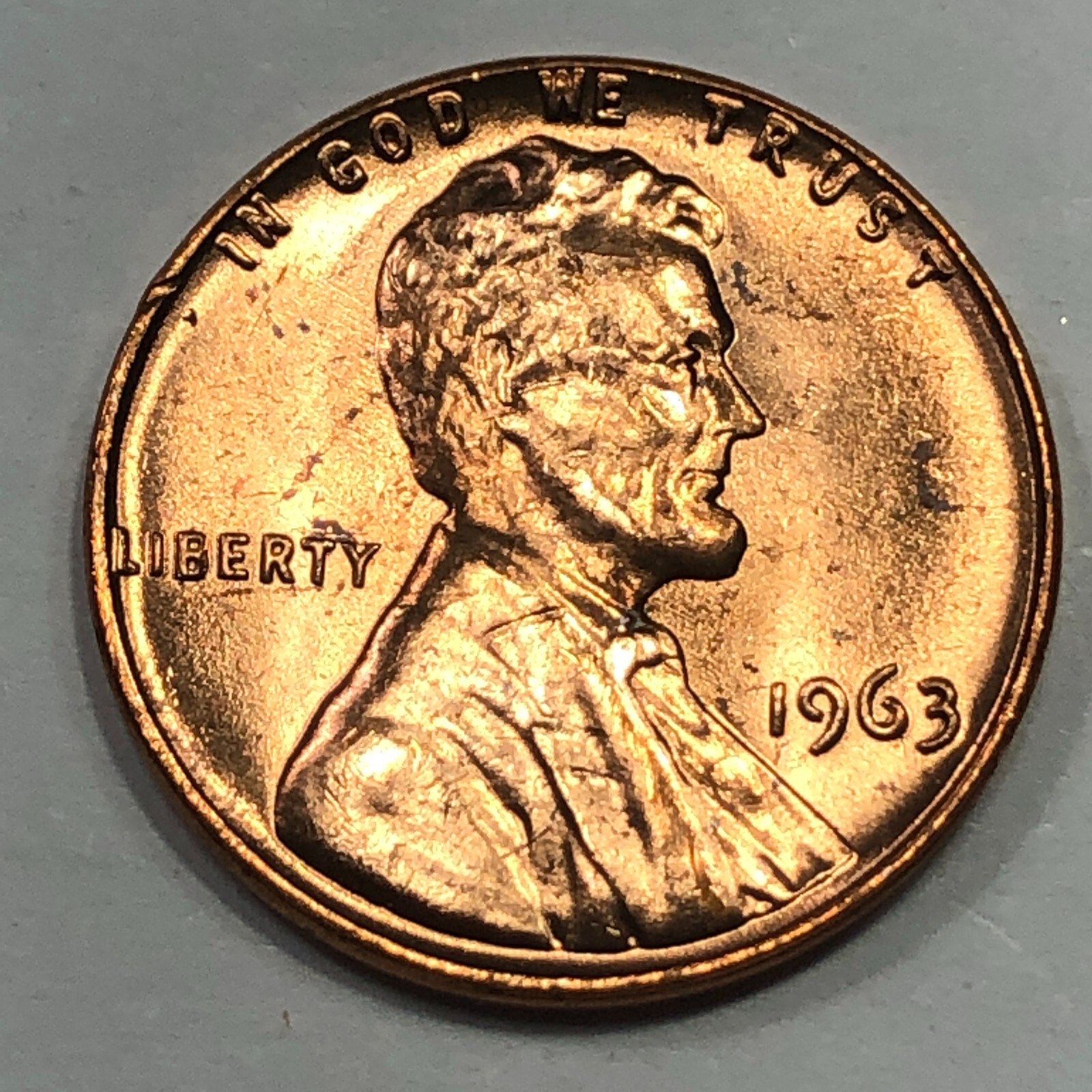 1963 P&D - Lincoln Memorial Cent Set - Uncirculated Gems