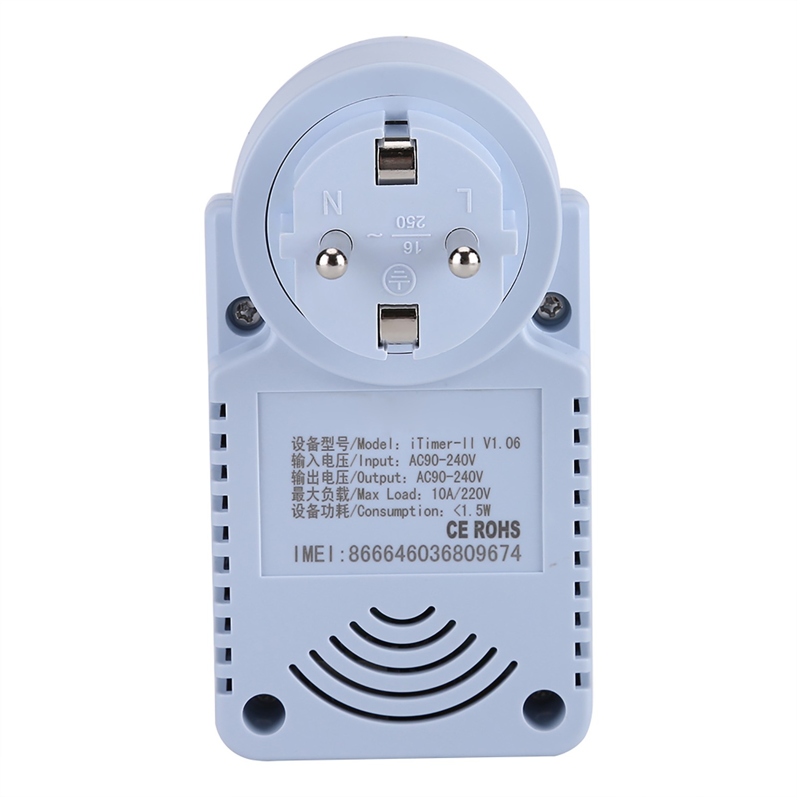 Hot Smart GSM Power Outlet Plug Socket With Temperature Sensor SMS Command