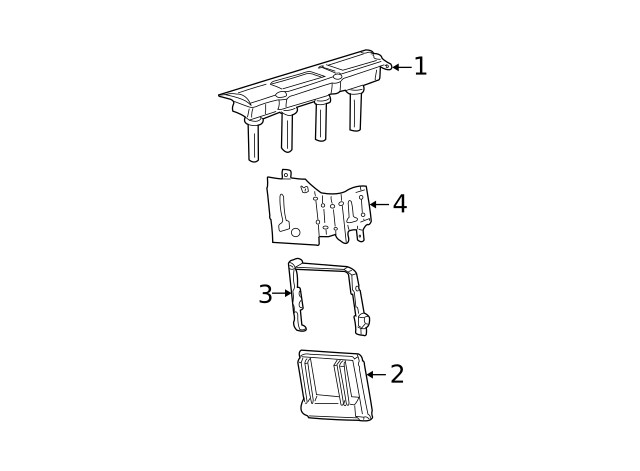 Genuine GM Ignition Control Module 19300922