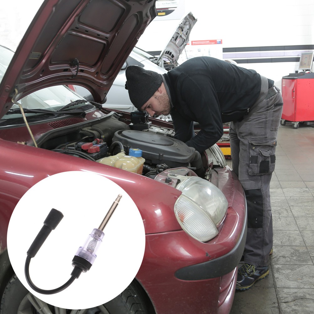 Practical Plug Engine Ignition Tester Inline Spark Plug Tester for Automotive