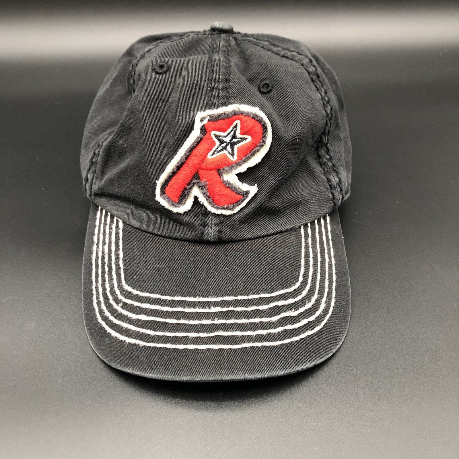 VTG Reading Fighting Phils Camo Hat Strapback OSFM 47 Twins