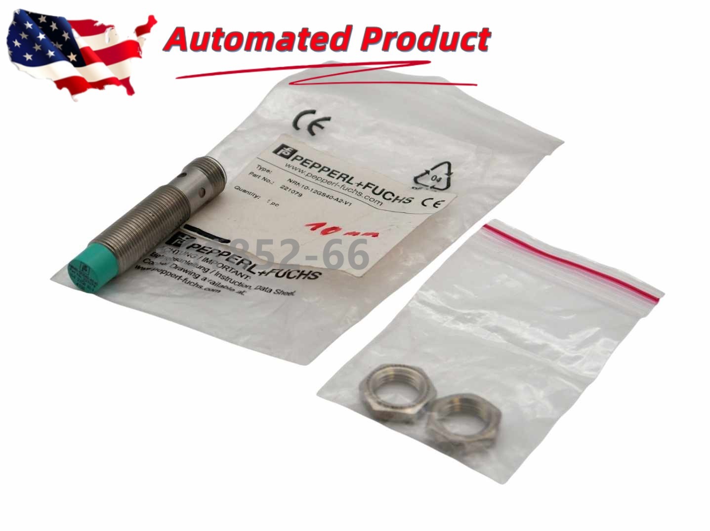 1PC Pepperl Fuchs NRN10-12GS40-A2-V1 221079 10mm Induktiver Sensor Fast Shipping