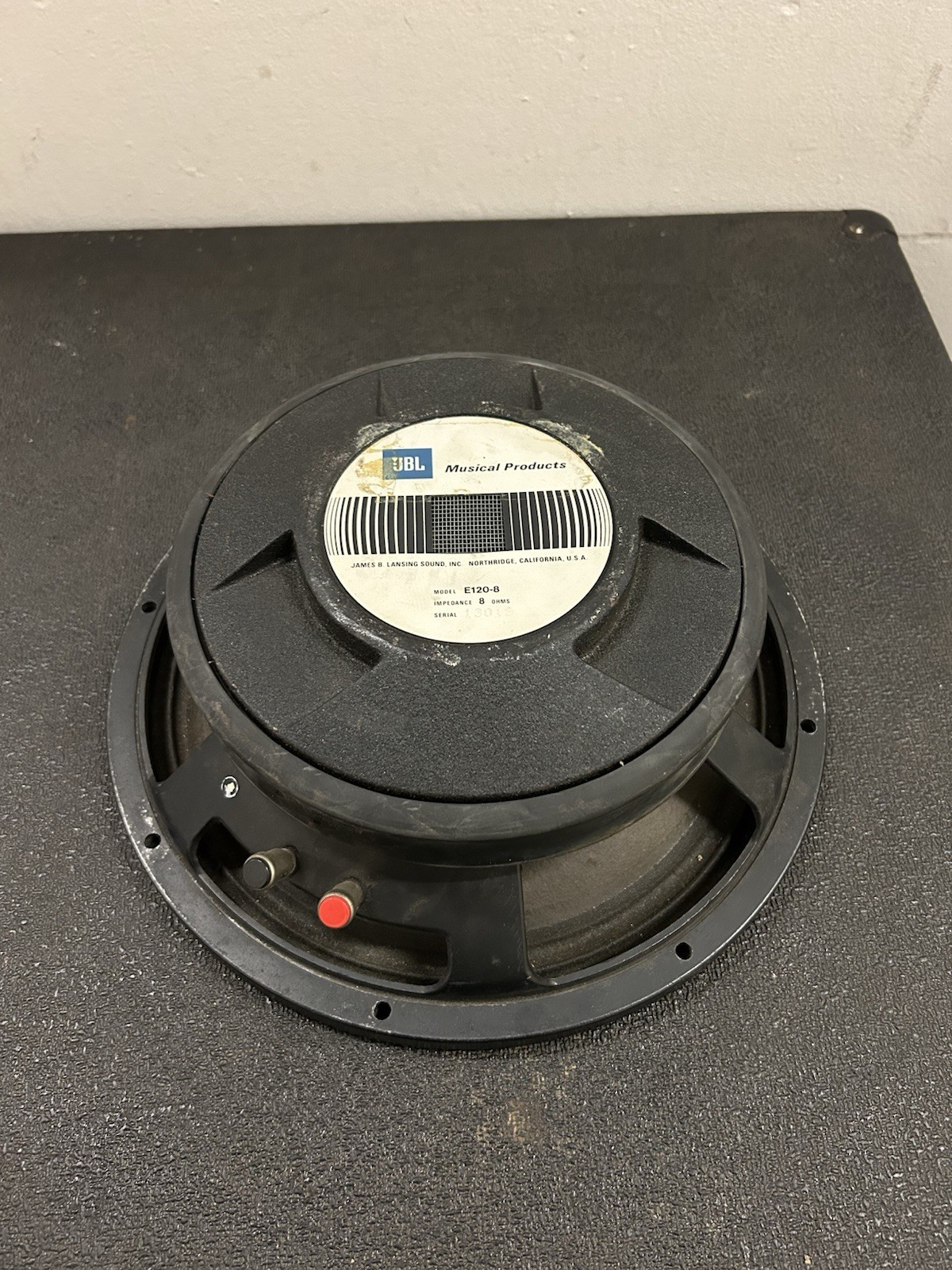 JBL Musical Products E120-8 12’’ Speaker Ceramic  Magnet Vintage #142