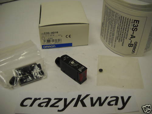 OMRON  E3S-AD16 PHOTOELECTRIC SWITCH NIB!!!