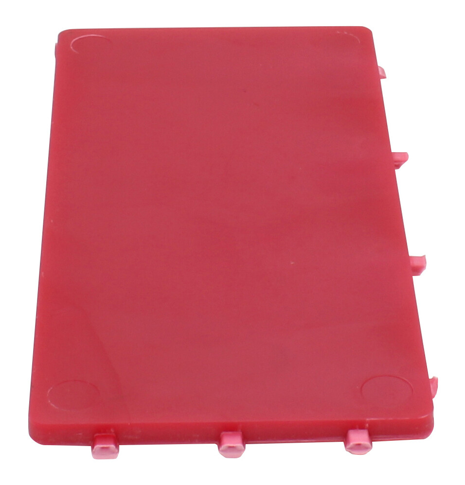 CRL PBS08-XCP100 Red 1/8" Plastic Bearing Shimstrips - pack of 100
