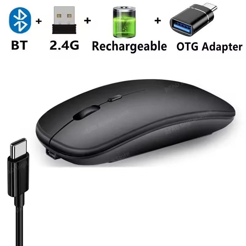 2.4GHz USB Wireless Optical Mouse Mice for Apple Mac Macbook Pro Air PC White