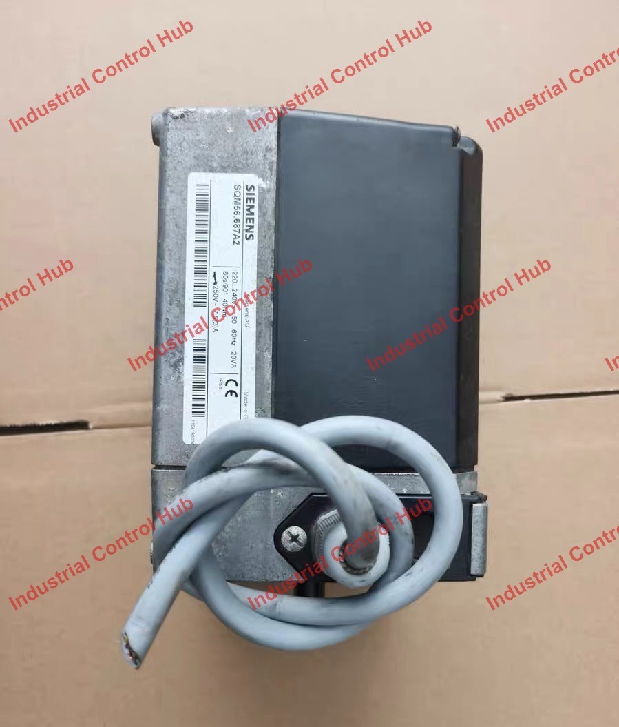 Siemens SQM56.687A2 Burner Damper Actuator 40Nm 230V Air Gas Servo Motor