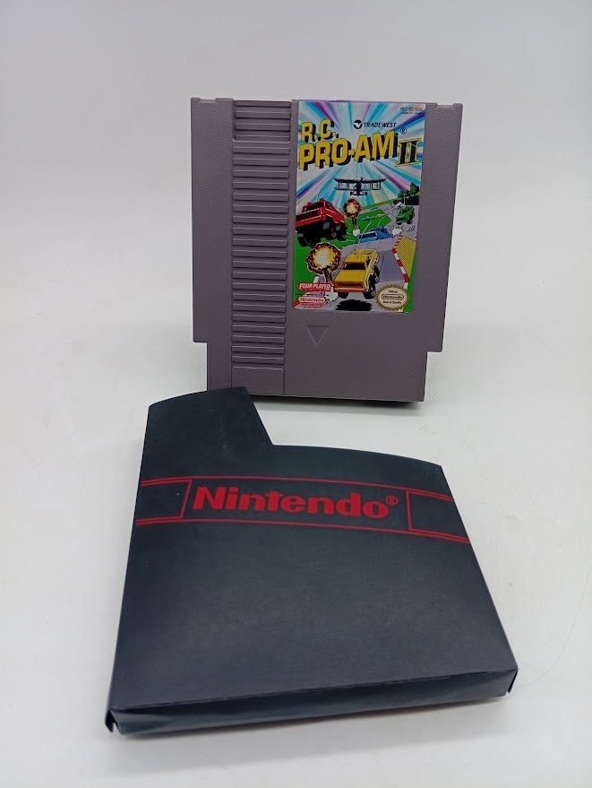 R.C. Pro-Am II Nintendo NES Game Authentic Rare Tested 1988 Loose