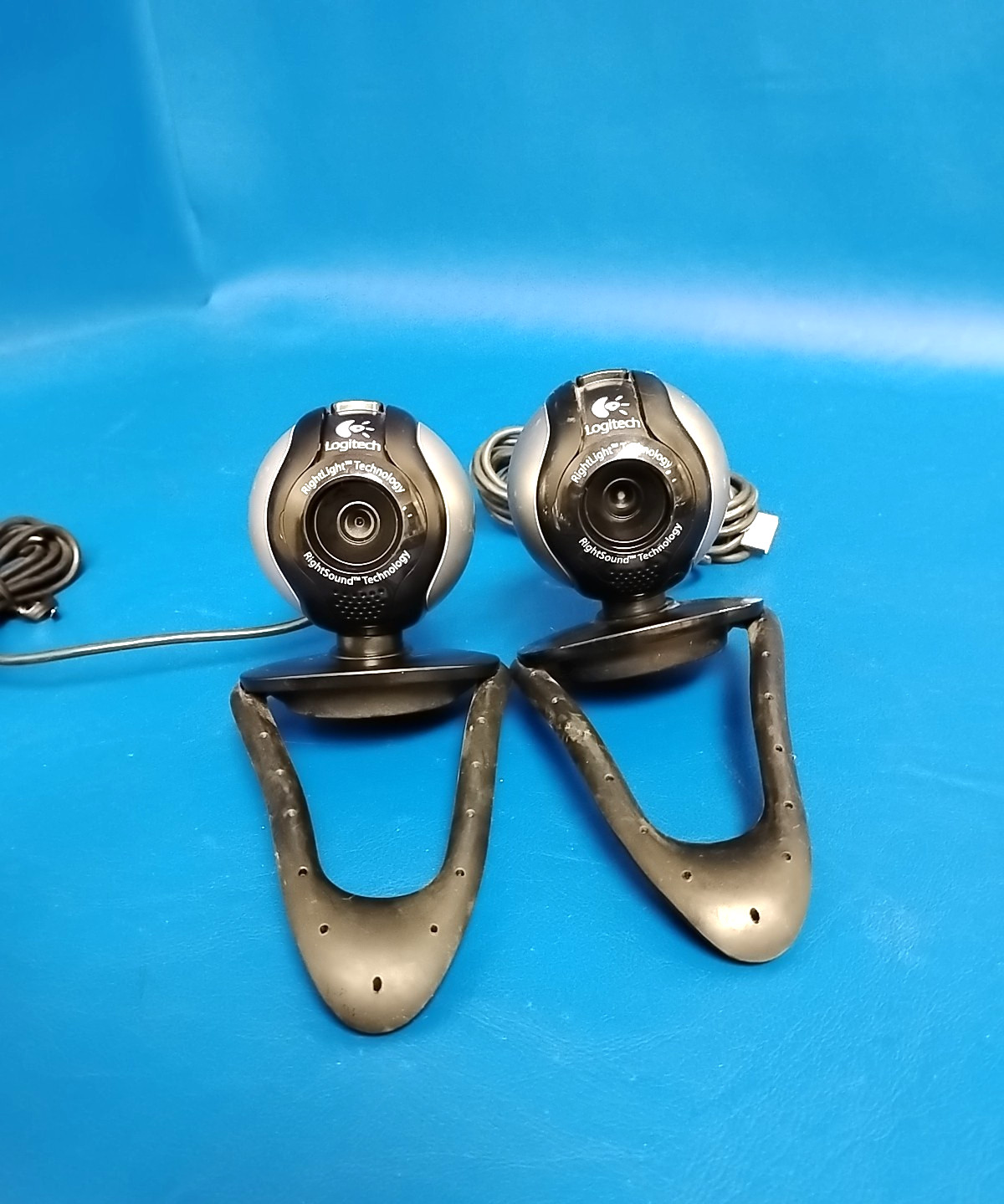 LOT OF 2X Logitech Rightlight Rightsound Technology.