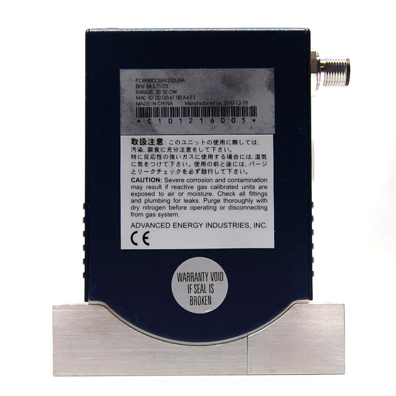 Aera PI-98 Mass Flow Controller 0190-34211 Digital MFC (O2/15cc) C-Seal