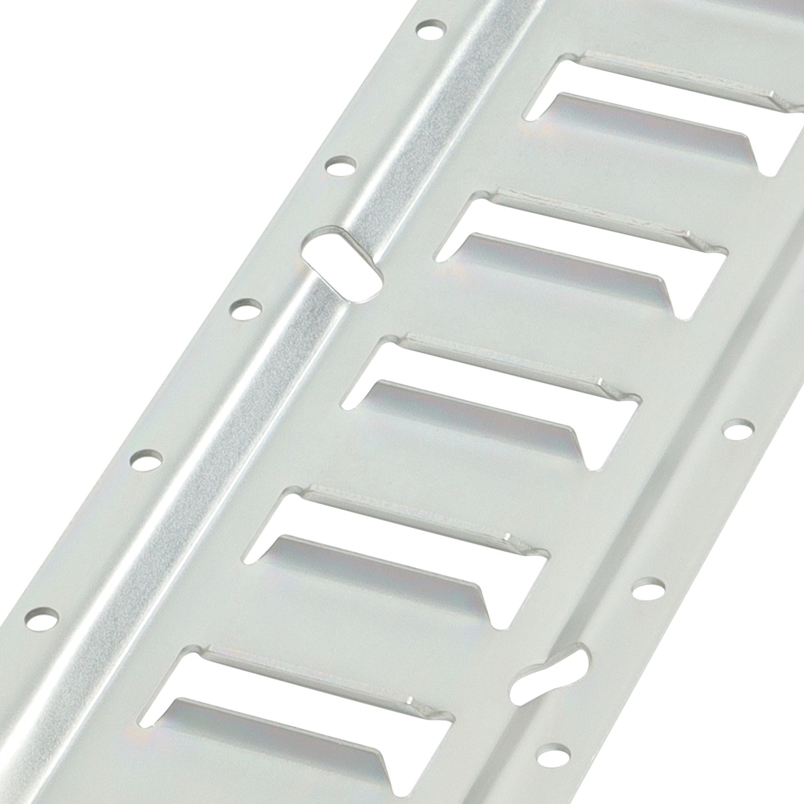 Labwork Silver 4 Pack 2' E Track Tie Down Rail Kit Rail For Enclosed Cargo
