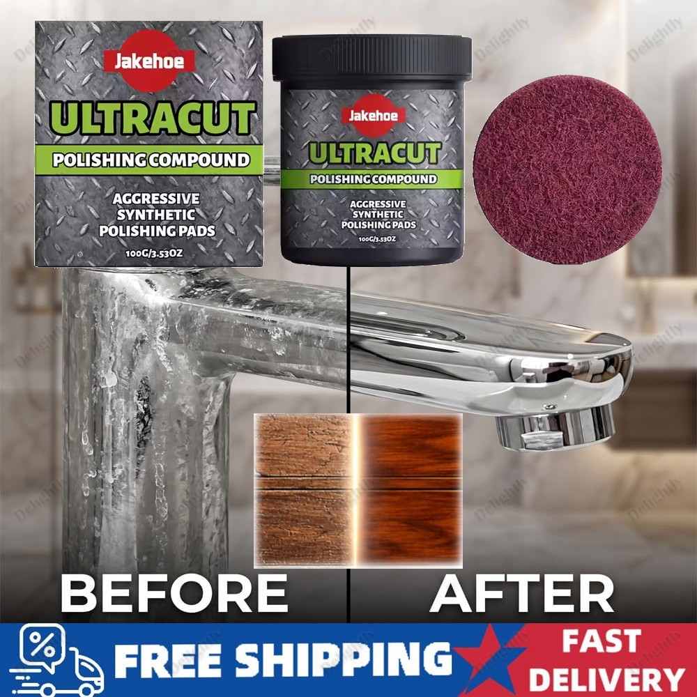 /100G Surface Restoration Polish With Pad, 2026 New Ultracut Polishing Compound