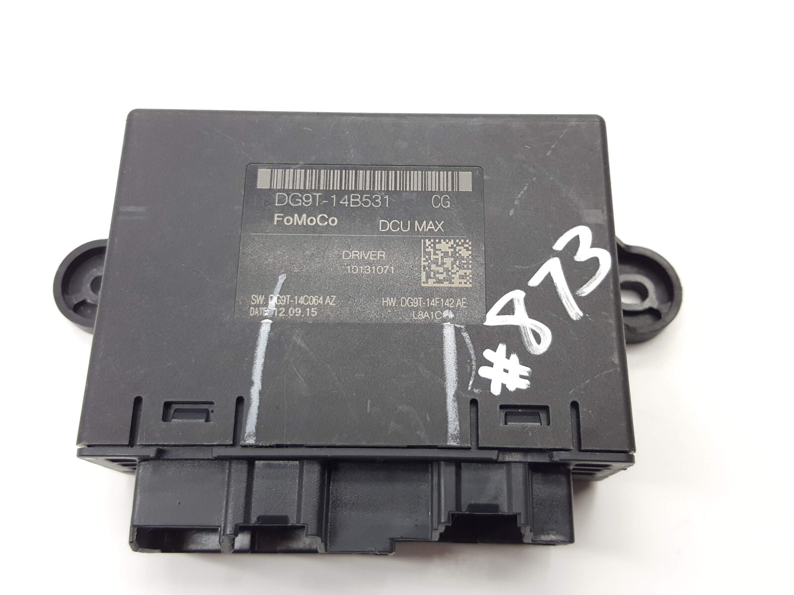 2012-2016 Ford Fusion OEM Front Door Module DRIVER Computer ECM DG9T-14B531-CG