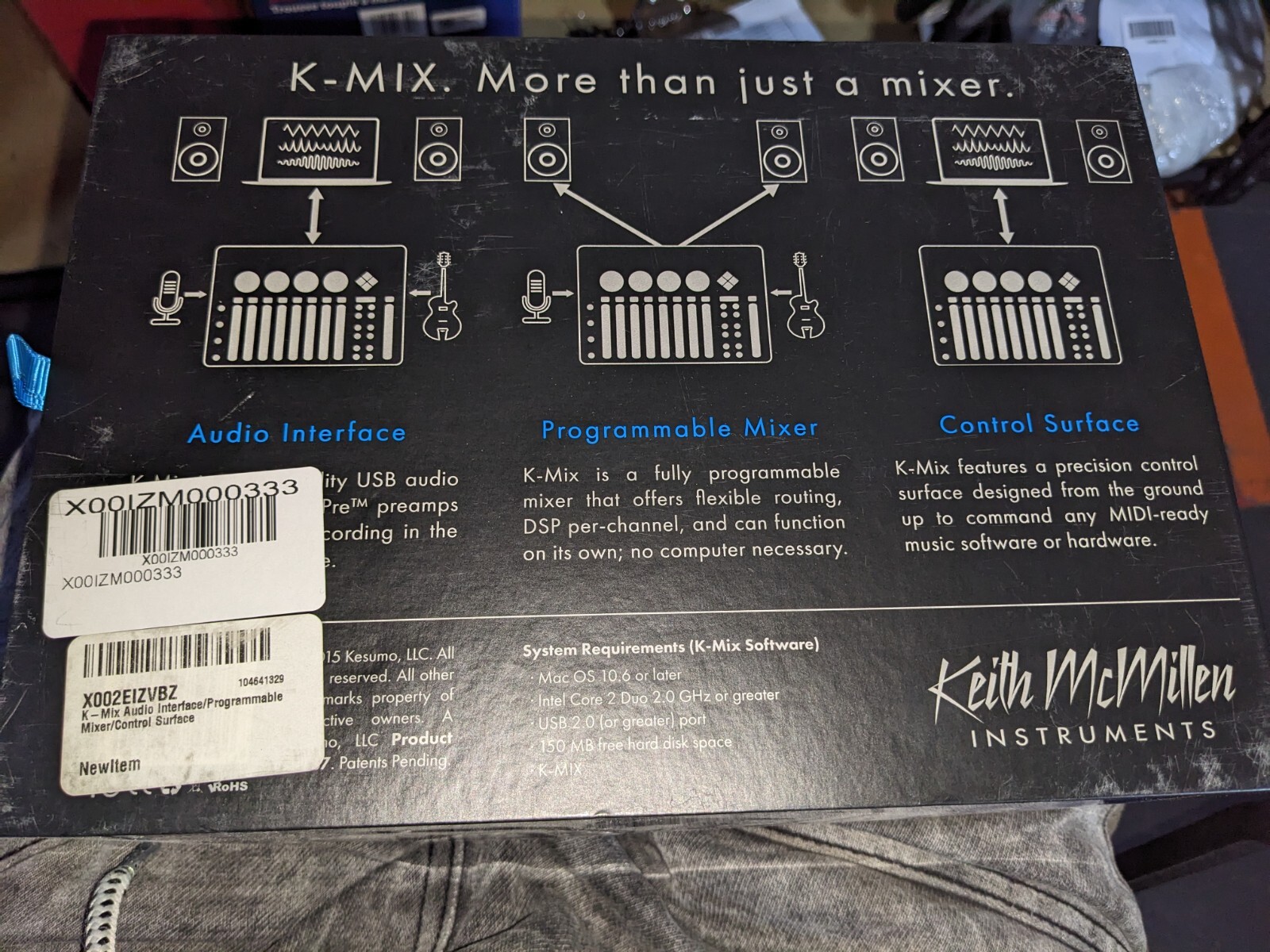Keith MCMillen K-737 K-Mix Audio Interface/Mixer