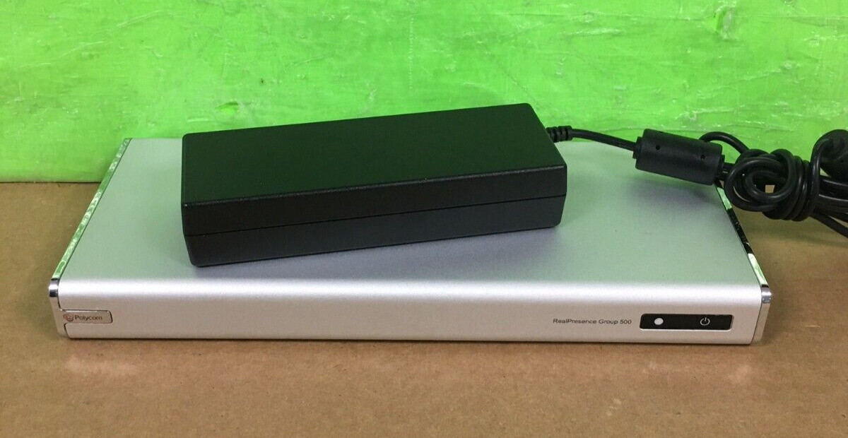 POLYCOM GROUP 500 REAL PRESENCE SERIES 2201-61078-001 W/AC-ADAPTER