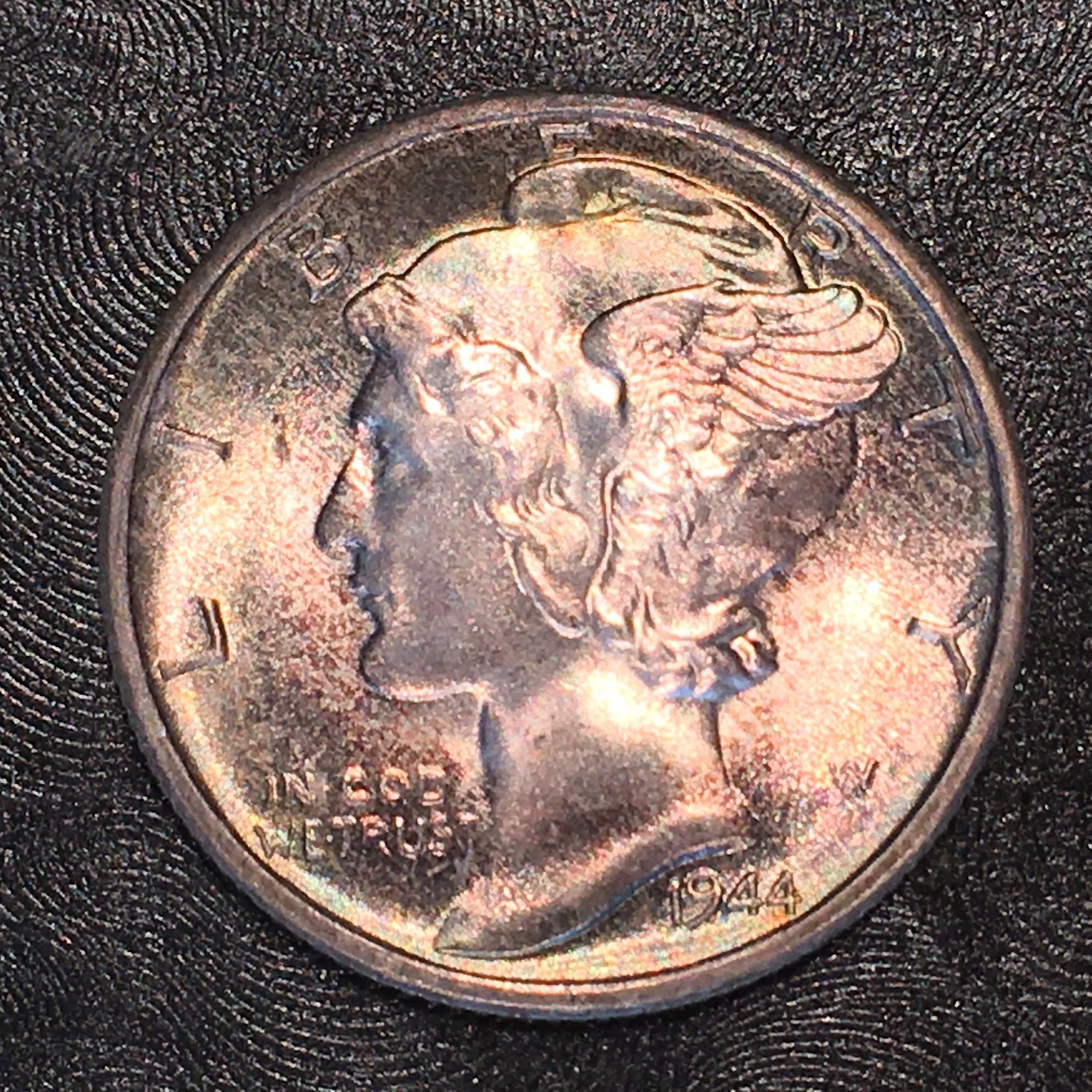 1944-S Mercury Dime - Stunning Uncirculated - High Quality Scans #E391