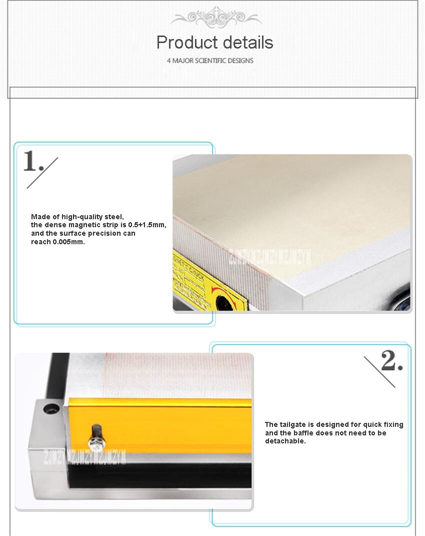 High-precision Strong Magnetic Force Surface Grinder Permanent Grinding Machine