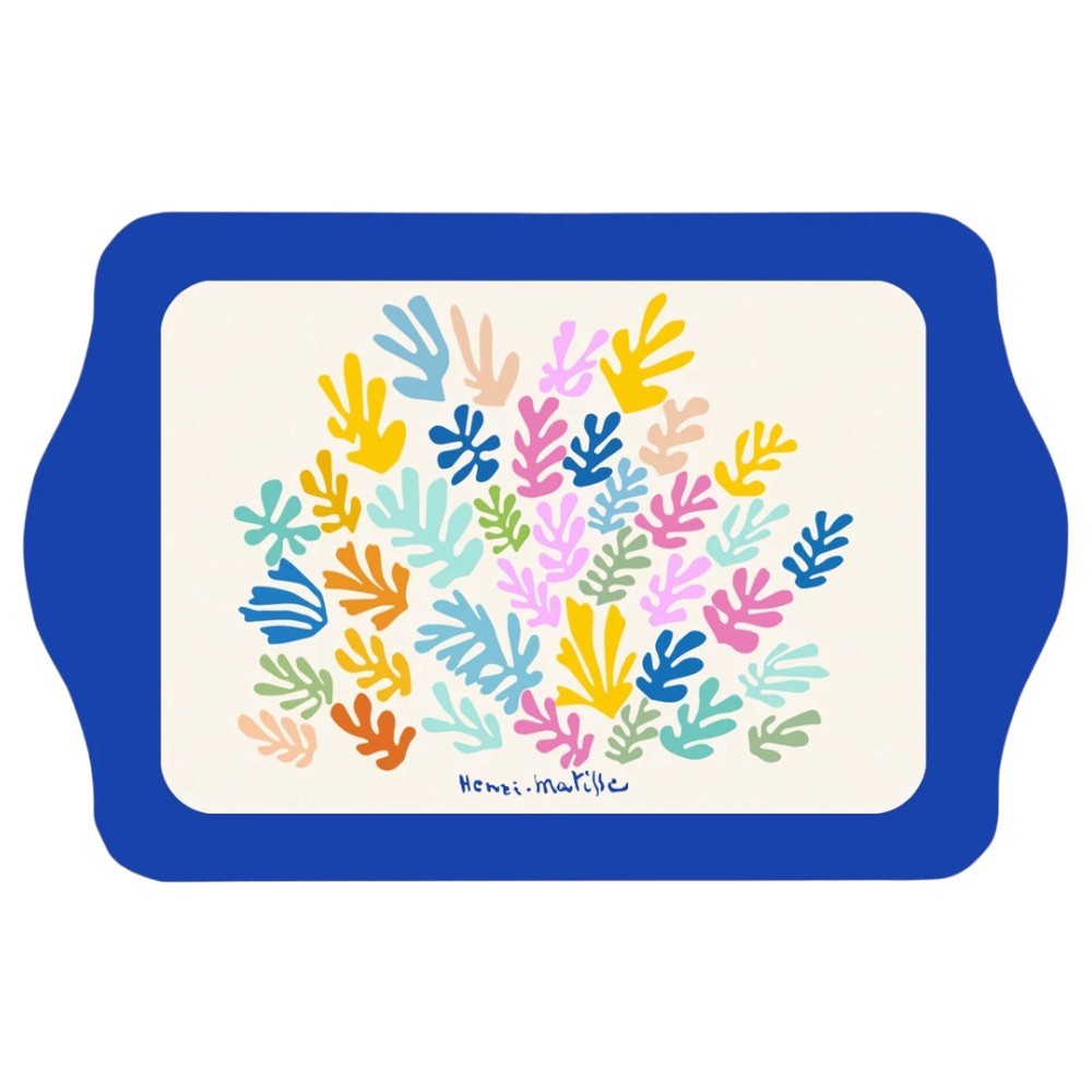 Enesco Henri Matisse metal tray, La Gerbe (21x14cm)