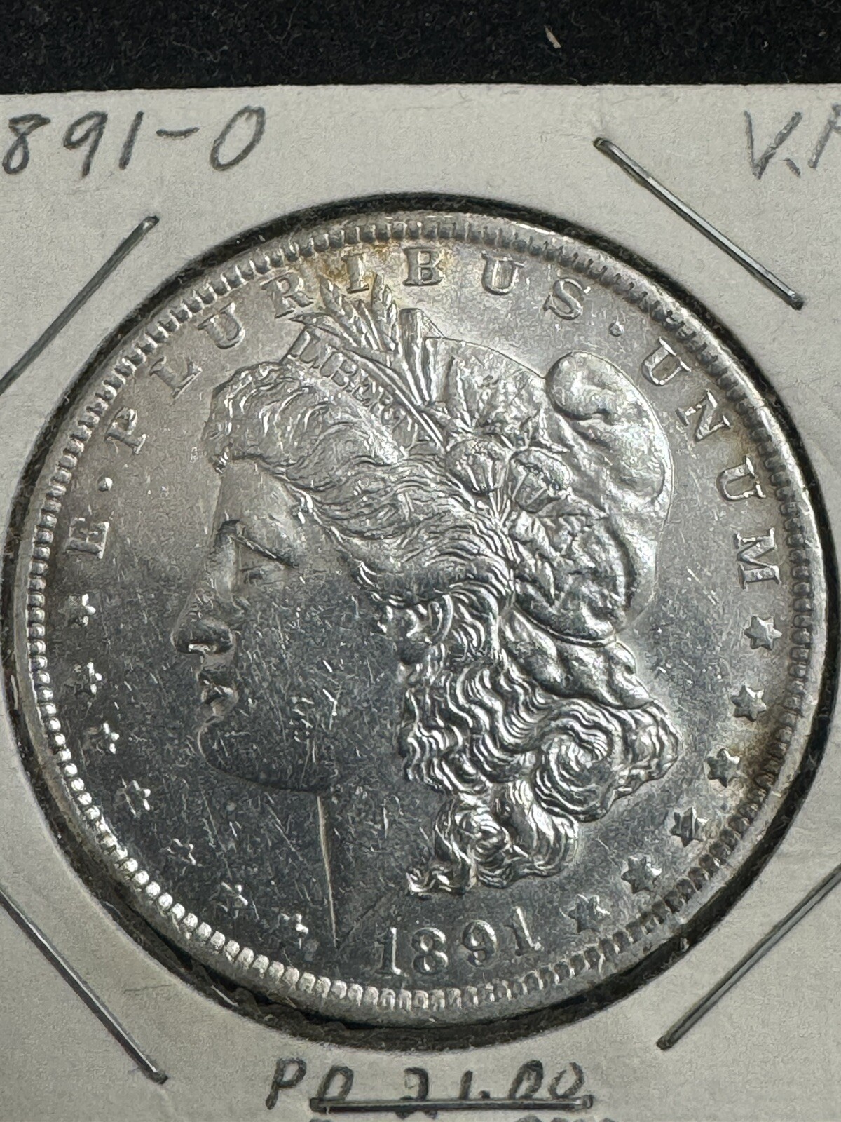 1891-O Morgan Silver Dollar, better date, Nice Coin, Free Shipping offer