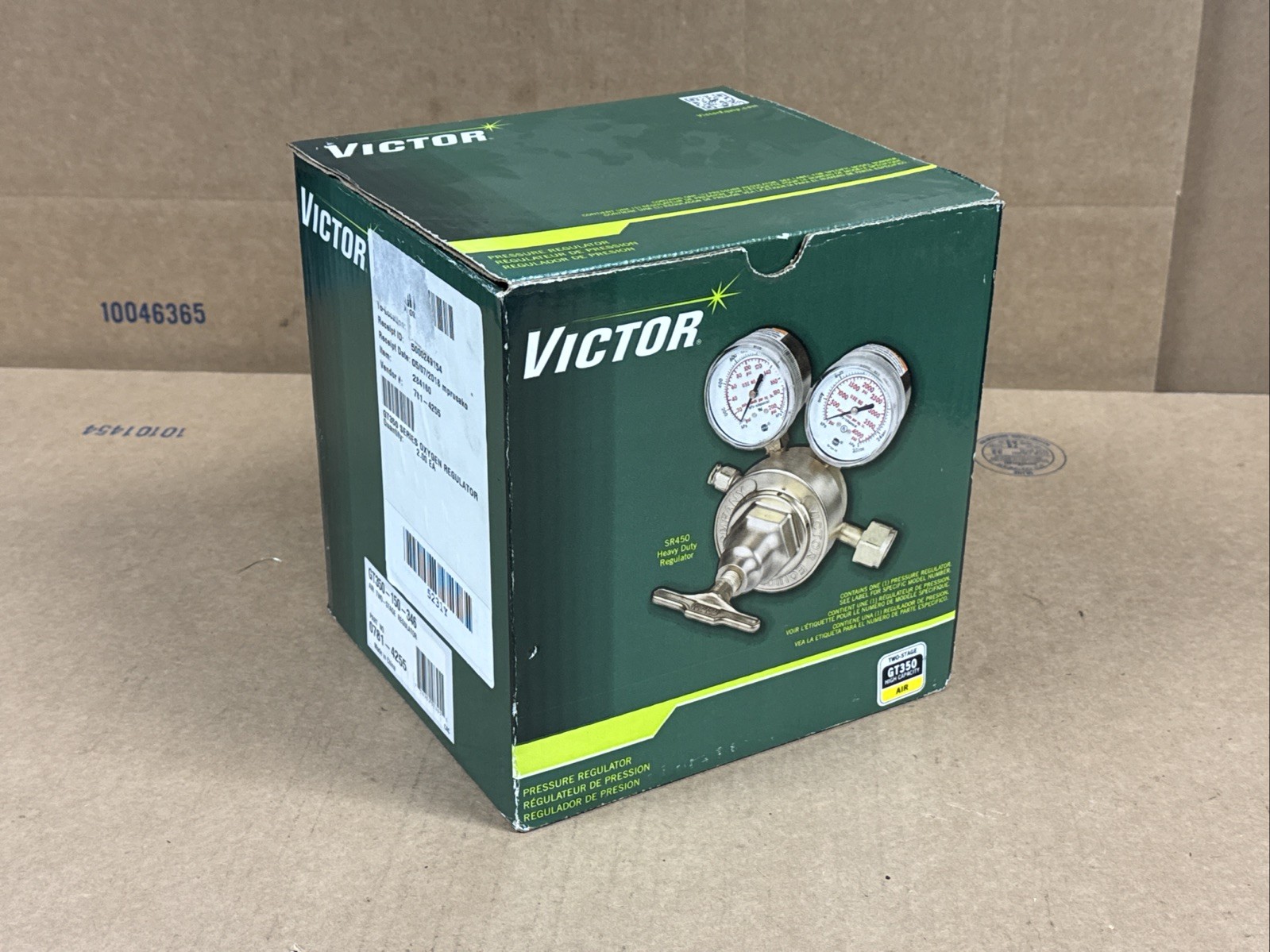 NEW Victor GT350-150-346 Two Stage Oxygen Air Regulator 0781-4255 FAST SHIPPING