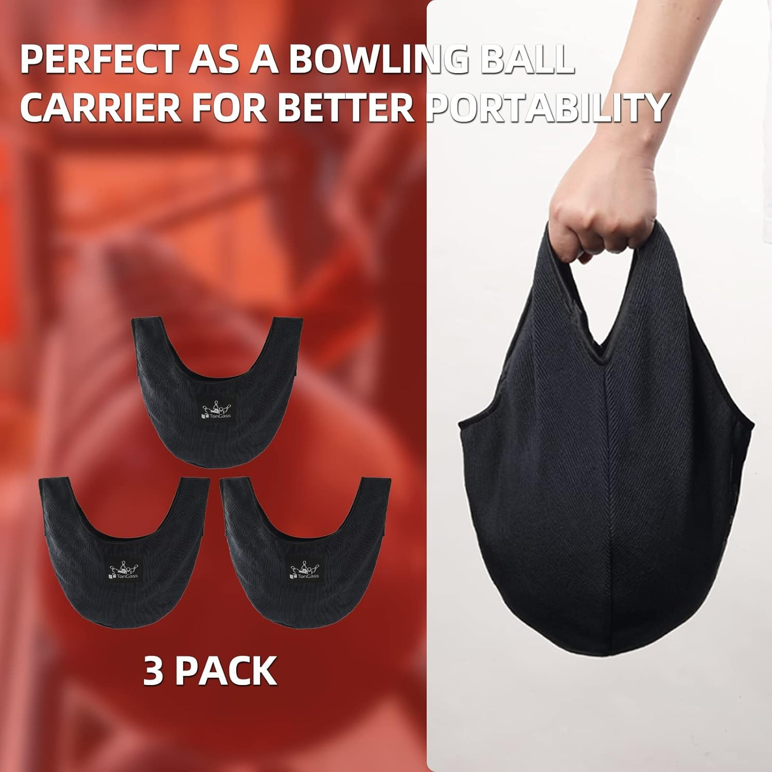 (3-Pack Giant Microfiber Bowling Ball Seesaw Towel, Machine Washable Microfiber