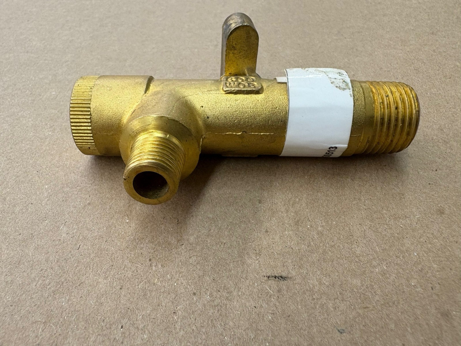 DeVilbiss Automatic air compress Y drain valve with screen 130513