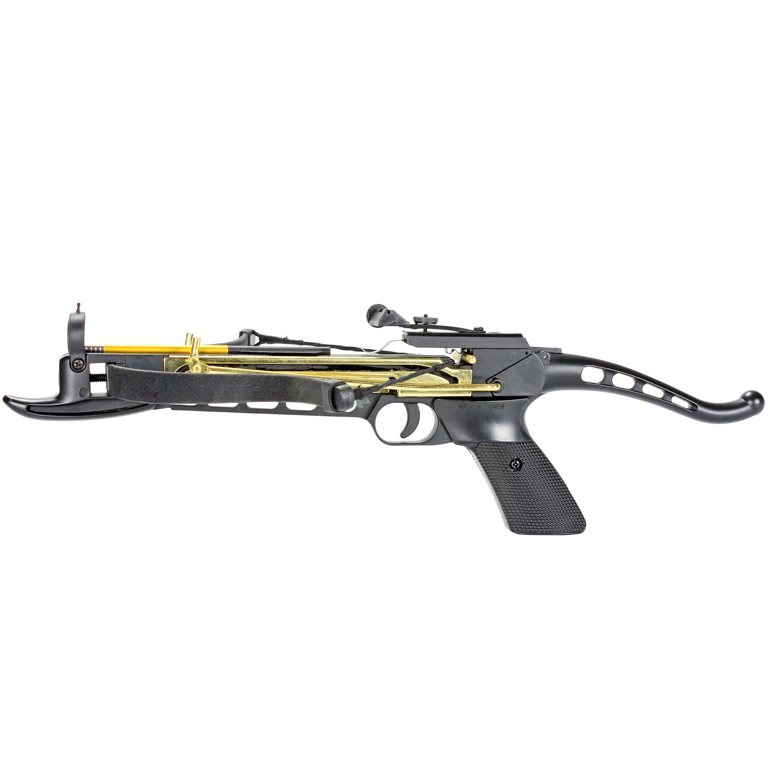 KingsArchery Crossbow Self-Cocking 80 LBS with Hunting Scope 60 Plastic Arrow