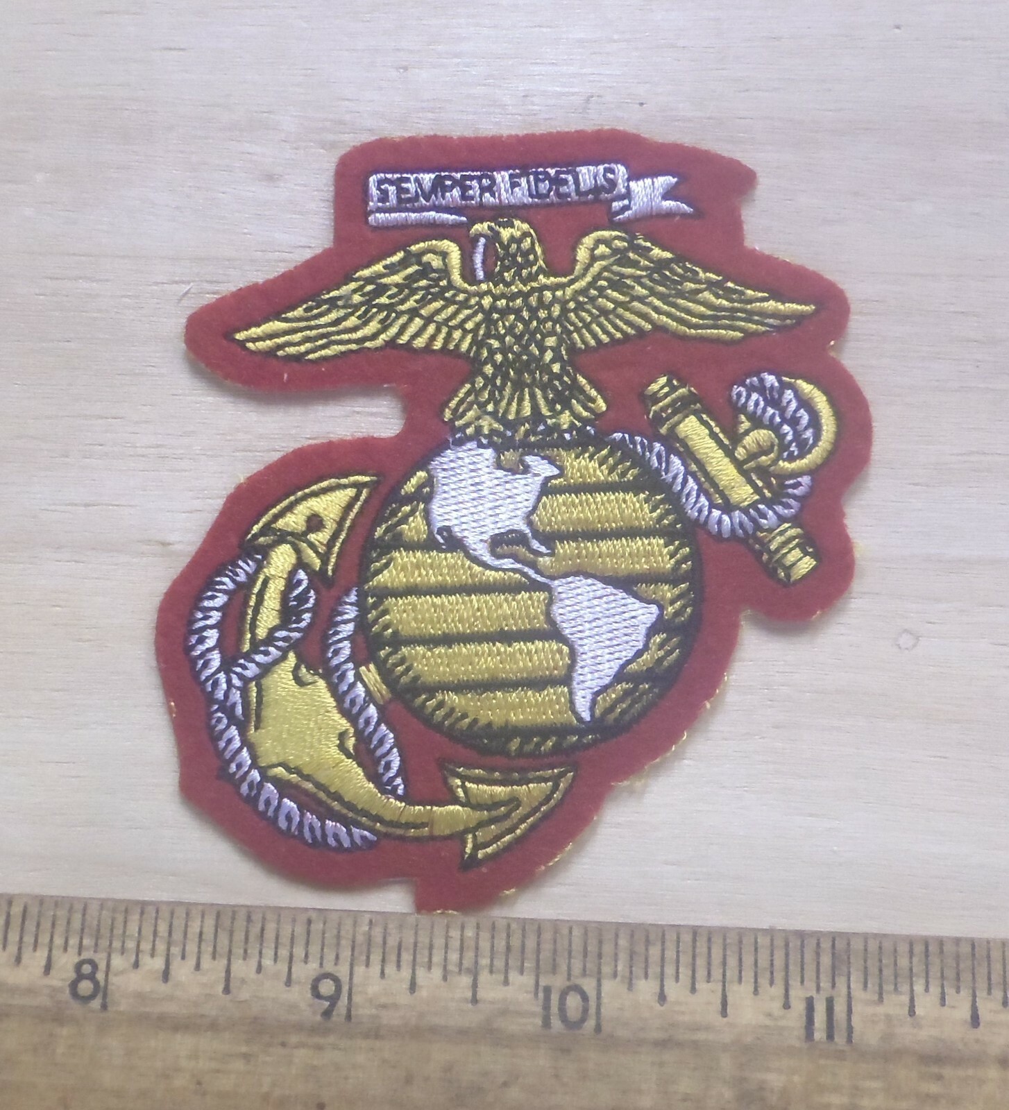 US Marine Corps – Semper Fidelis – Eagle, Globe & Anchor Embroidered Patch