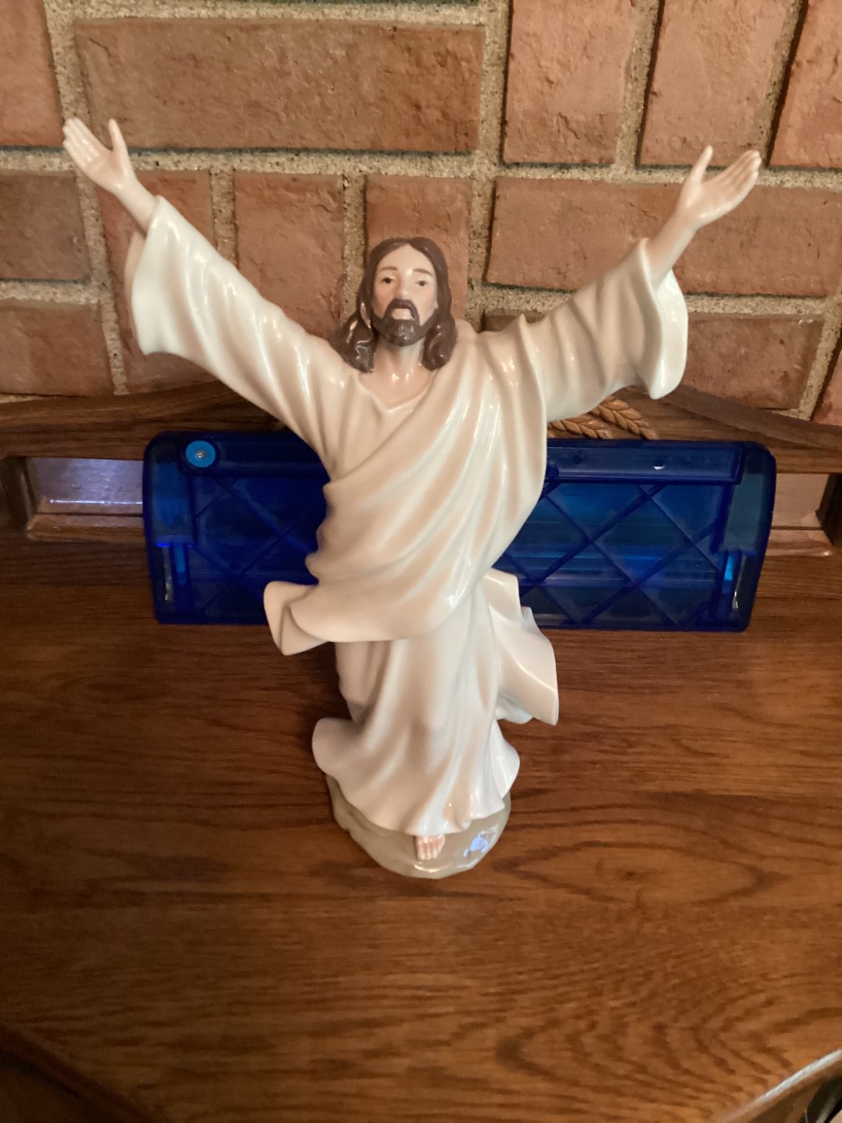Jesus Figurine  Porcelain 13" Tall