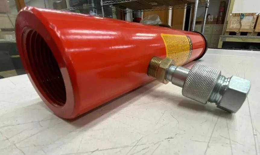 10 TON 6 INCH STROKE HYDRAULIC RAM AUTO BODY FRAME MACHINE & PULLING POSTS