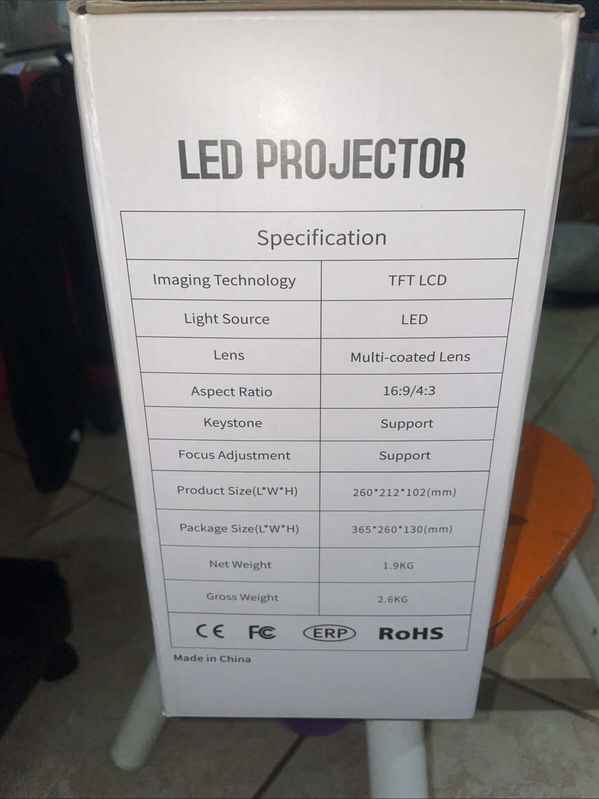 Higfra LED Projector