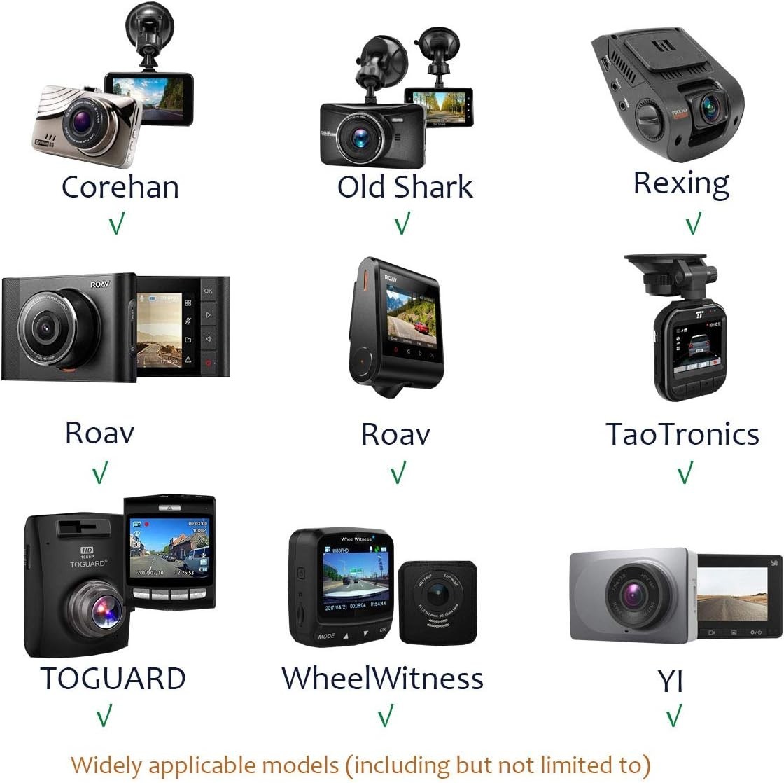 Flexible Dash Cam Mirror Mount - Durable 16 Joint System for Optimal Recording