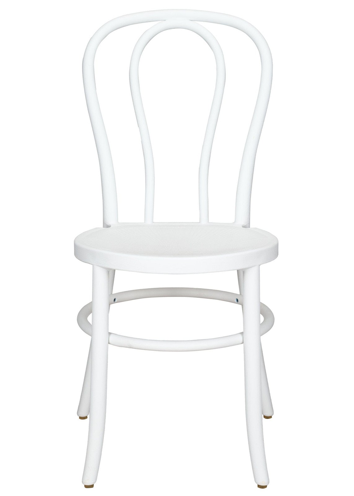 Cool White Resin Bentwood Festive Chair by Chivari