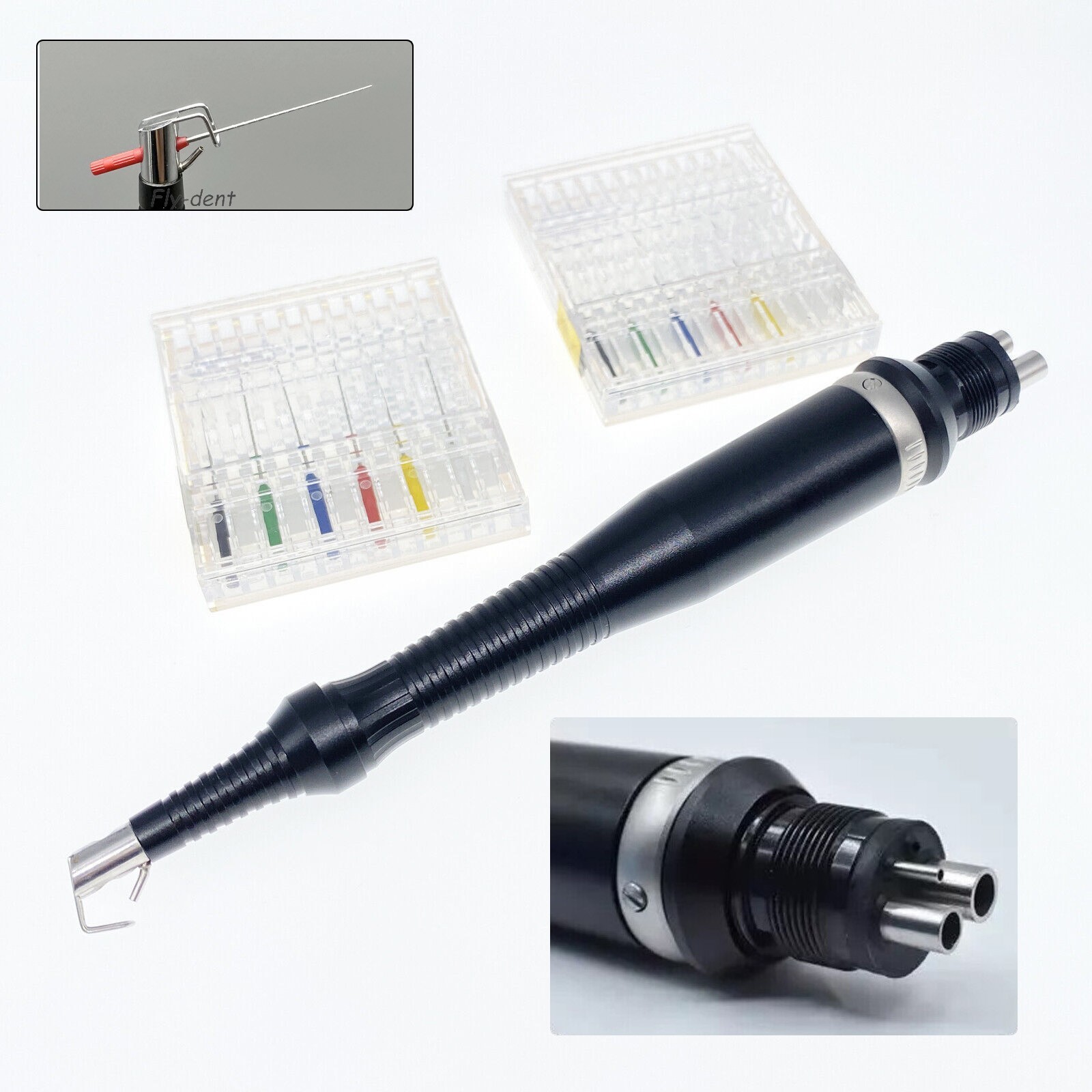 Dental Sonic Air Driven System Handpiece Endo System Super Sonic Irrigator Files