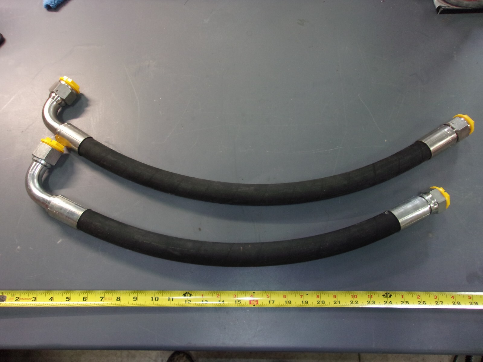 2 Pack Vitillo Vulcan 1 Hydraulic Hose 1270 PSI 1" EN853 SAE 100 R1AT 0521B