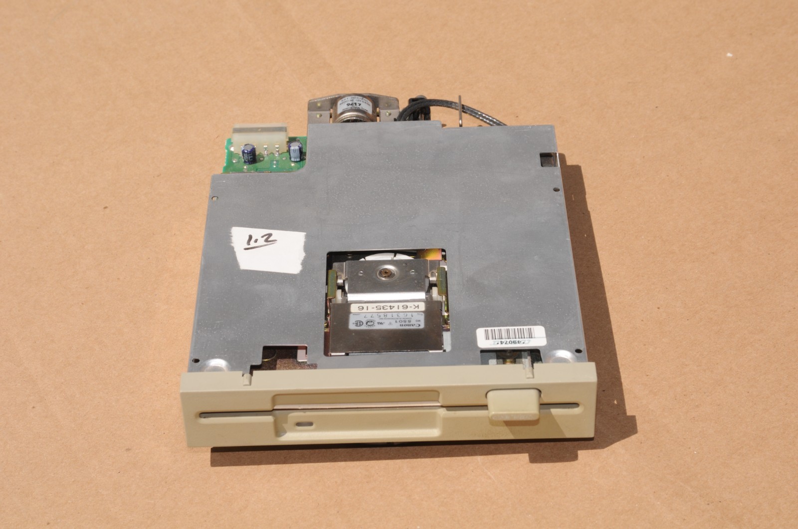 COMPAQ 2/3rd Height 1.2Mb/360kb 5-1/4in FLOPPY DRIVE, CANNON 5501 , USED, TESTED