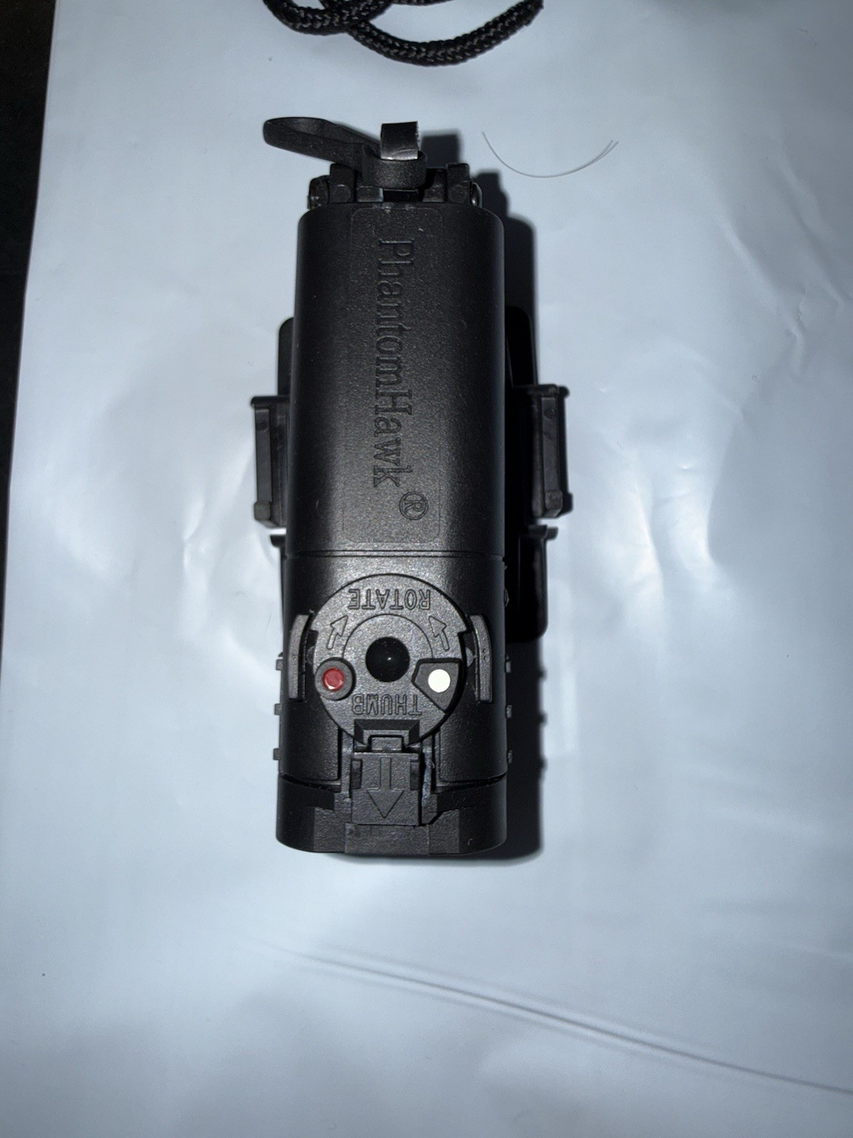 Phantom Hawk Mini Tactical Light-Black. White and Red light Capability (581MG)