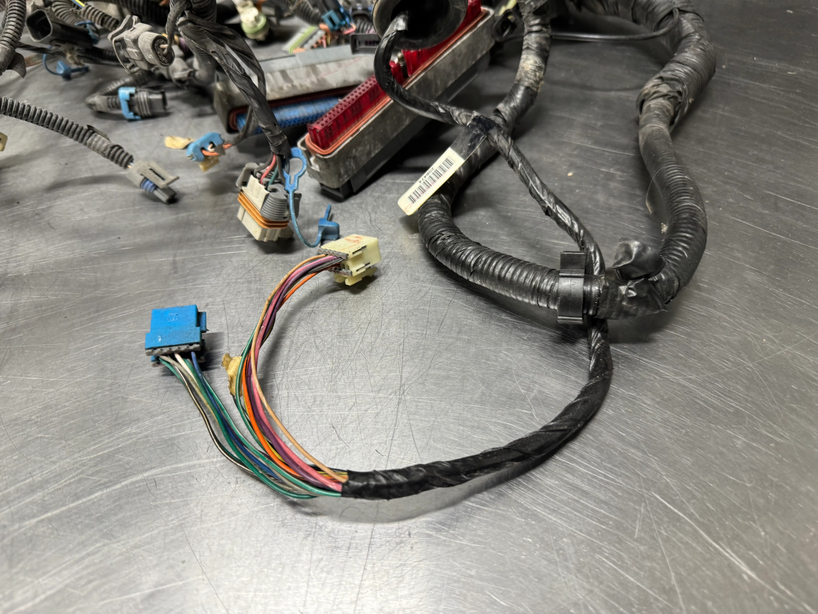 2002 C5 CORVETTE LS1 AUTO ENGINE HARNESS OEM #N445