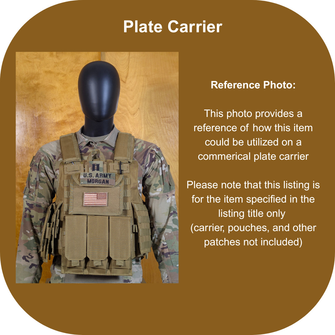 Reverse American Flag Patch - Subdued Desert Sand Tan - Hook Fastener Patch