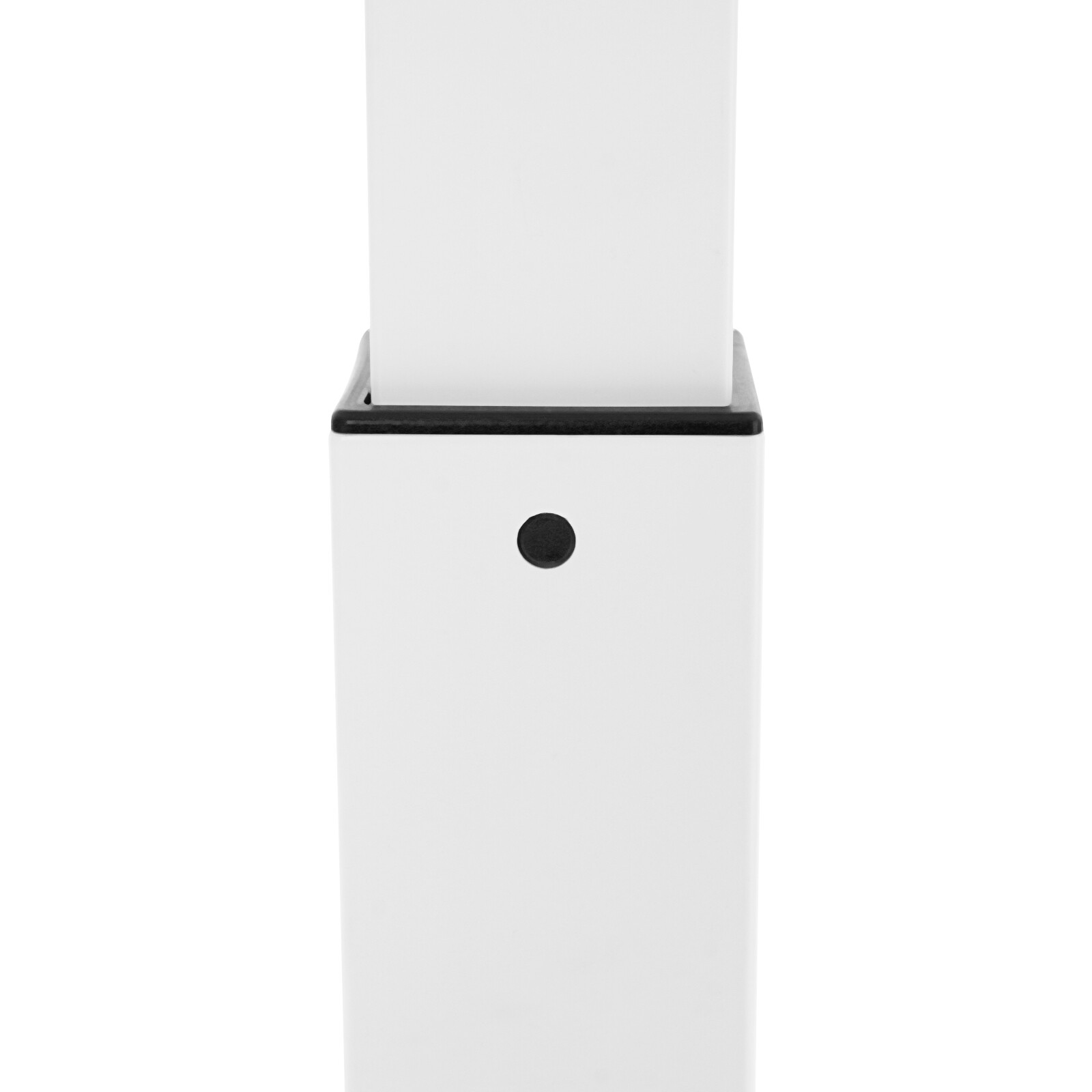Adjustable 10??-30?? Rolling Podium Desk Standing Lifting Computer Desk White